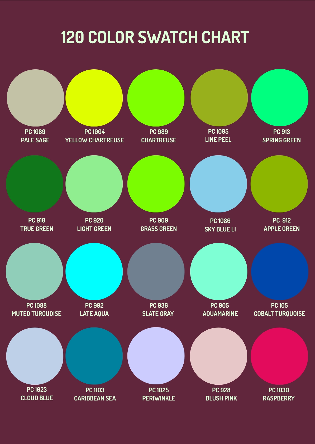 Printable Color Chart With Hex Values Color Chart Chartreuse Board Printable Color Chart With Hex Values Color Chart Chartreuse Board
