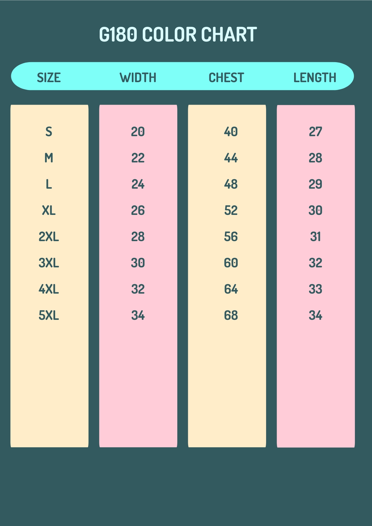 Unbranded Color Chart Template - Edit Online & Download Example