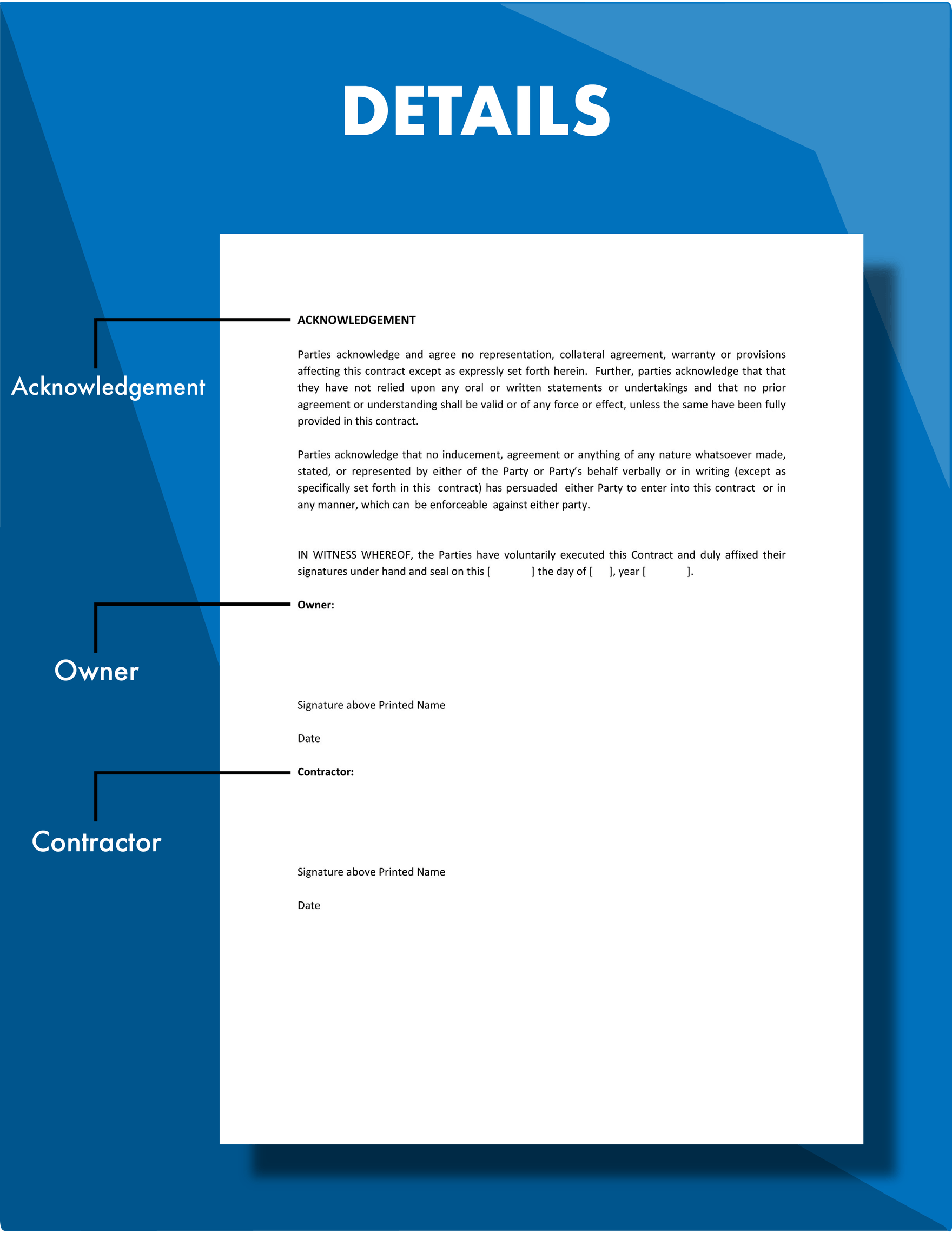 Window Cleaning Contract Template