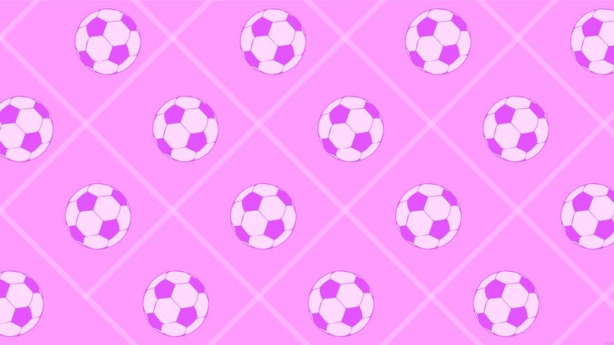 Pink Football Background