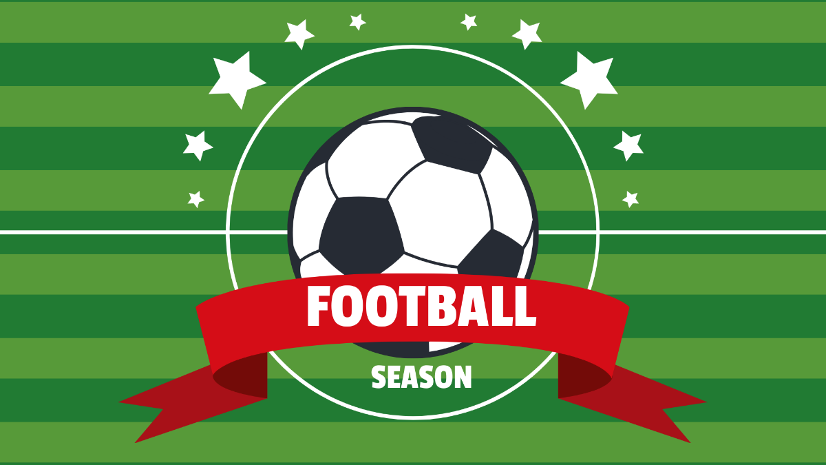 Football Season Background Template