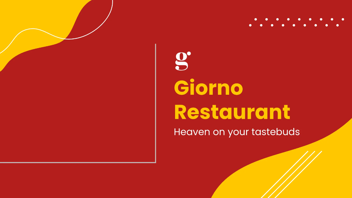 Free Restaurant Advertising Video Template to Edit Online