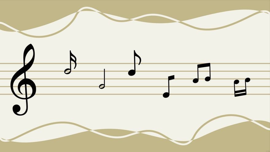 Free Music Notes On White Background in Illustrator, EPS, SVG, JPG, PNG