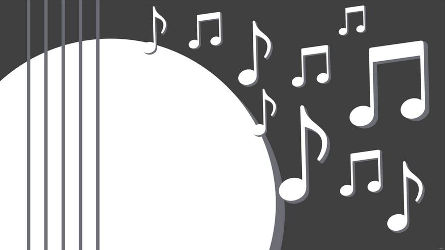 Music Notes Transparent Background in Illustrator, EPS, SVG, JPG, PNG