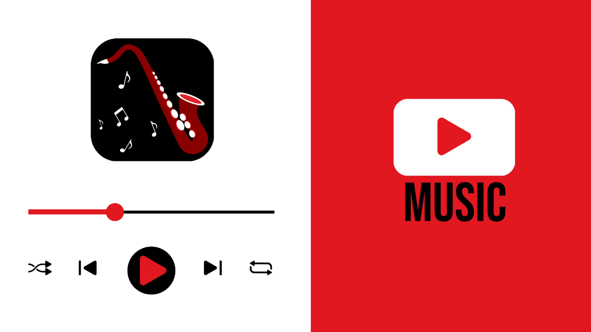 Free Youtube Music Background Template