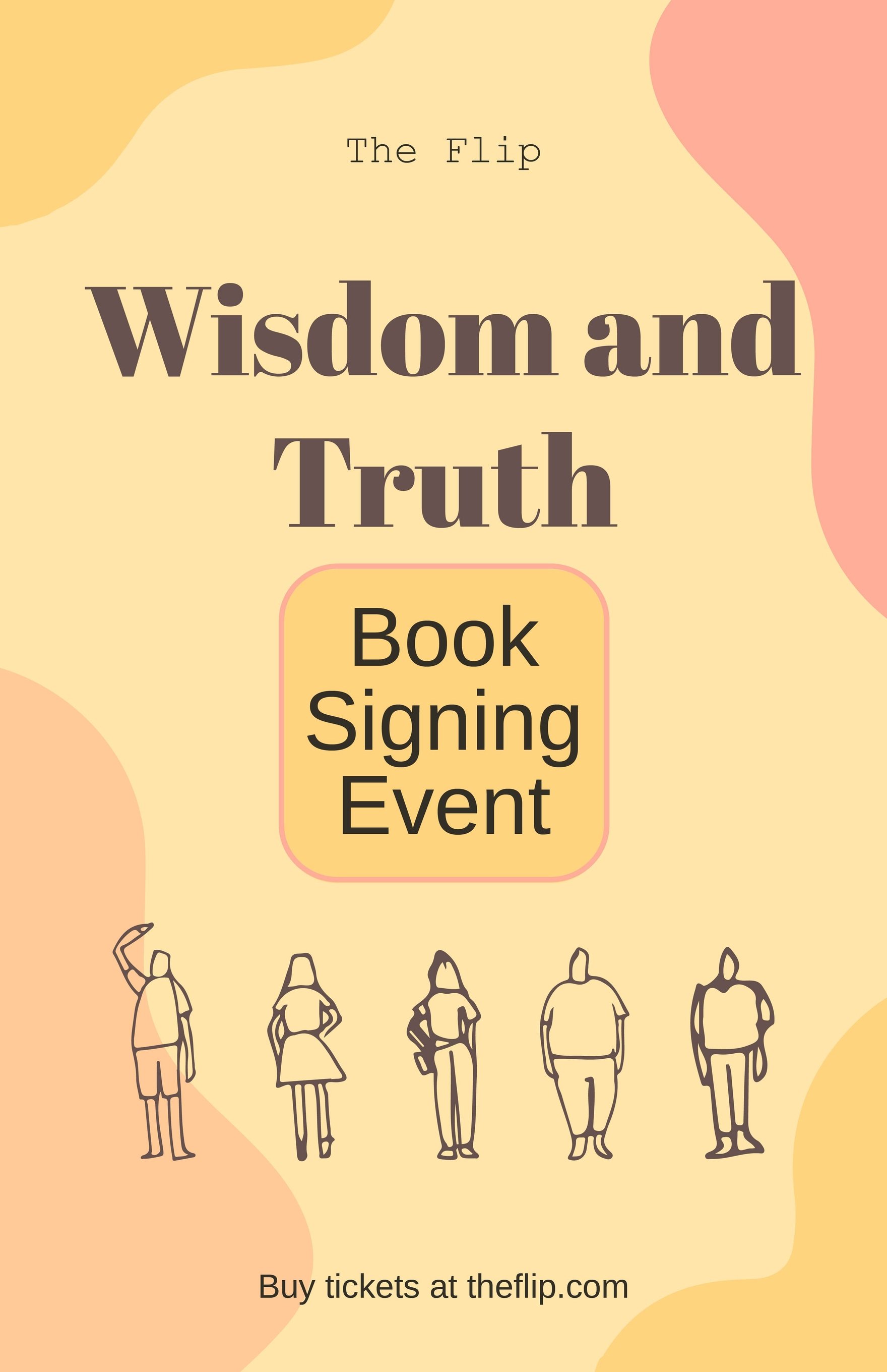 Book Signing Meet And Greet Poster