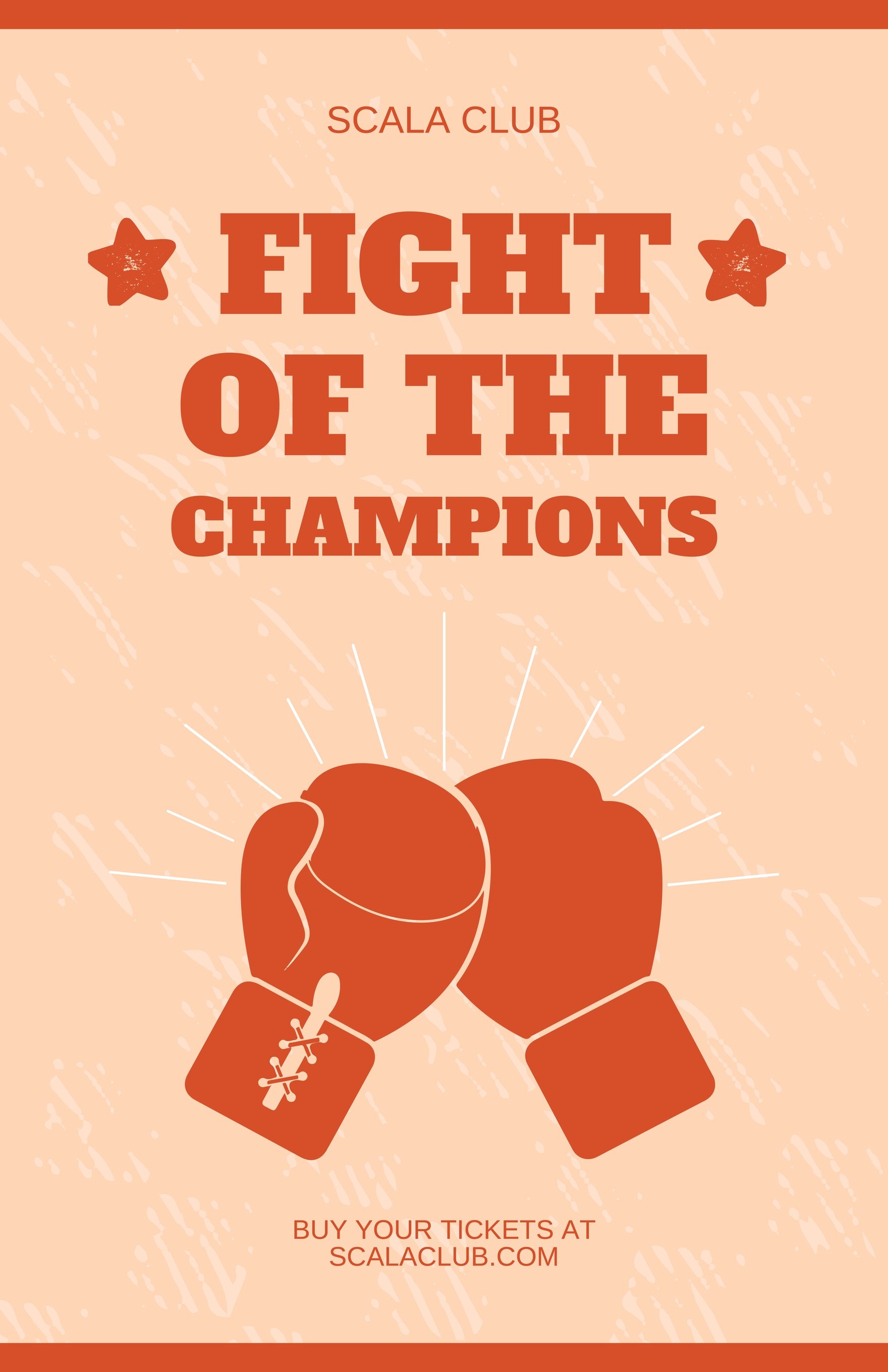 Free Grunge Boxing Poster in Word, Illustrator, PSD, Apple Pages, Publisher