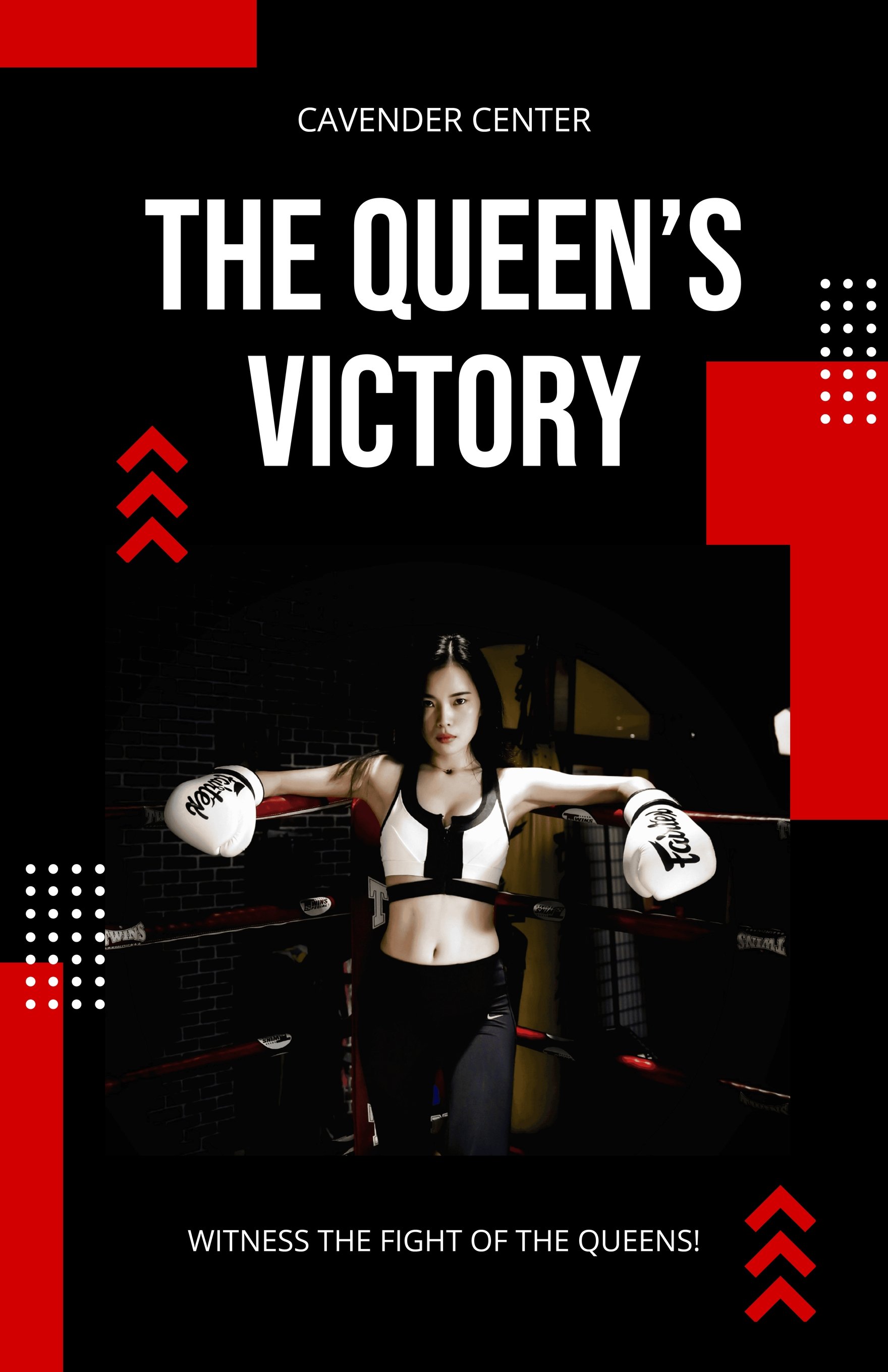 Women's Boxing Poster