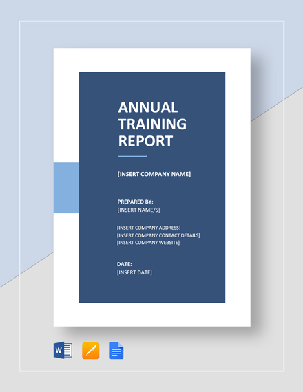 36 Training Report Templates Free Sample Example Format Download