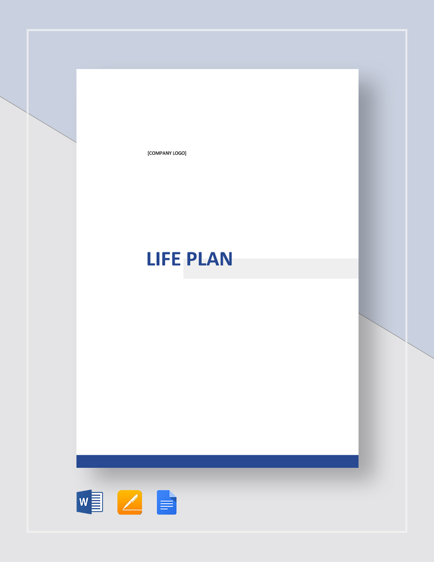 Life Plan Template