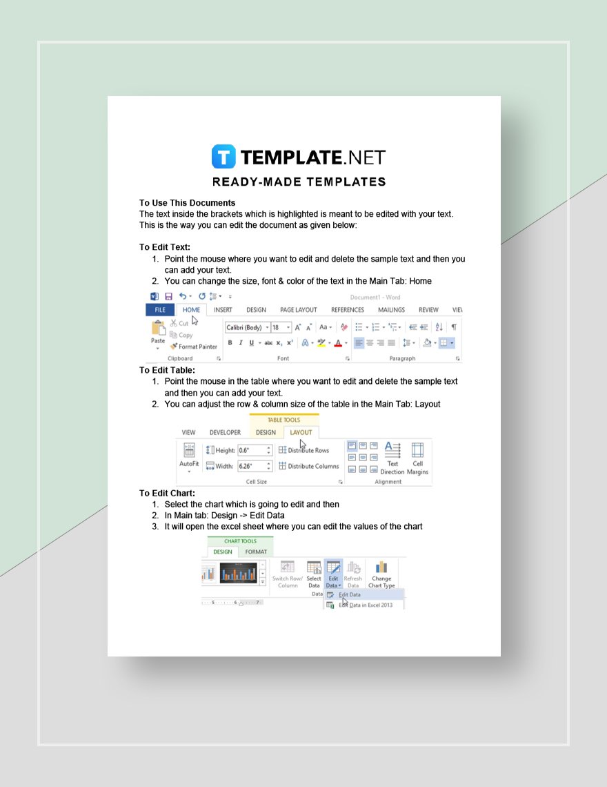 Sample Customer Visit Report Template