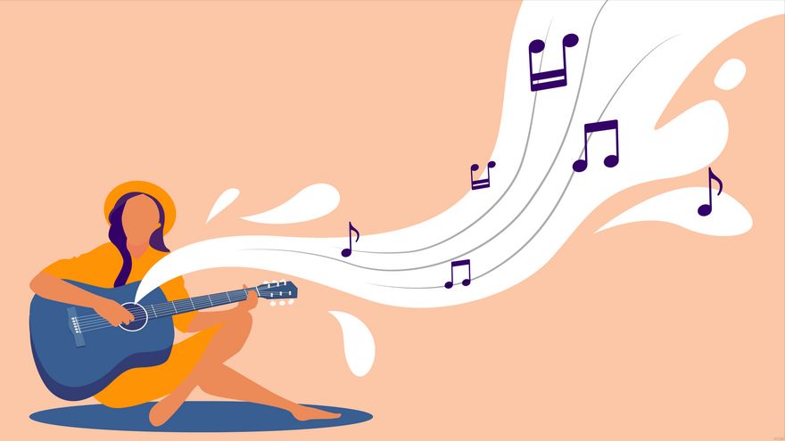 Play Music In Background - EPS, Illustrator, JPG, PNG, SVG 