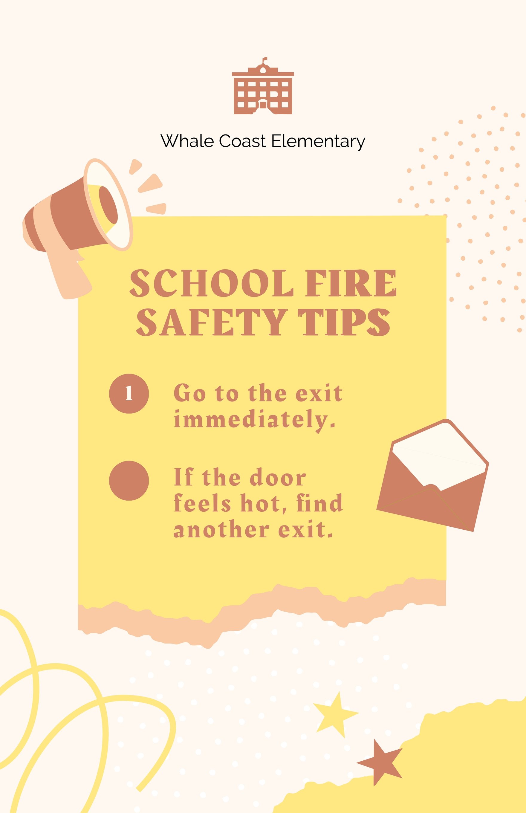 Safety Classroom Poster Template