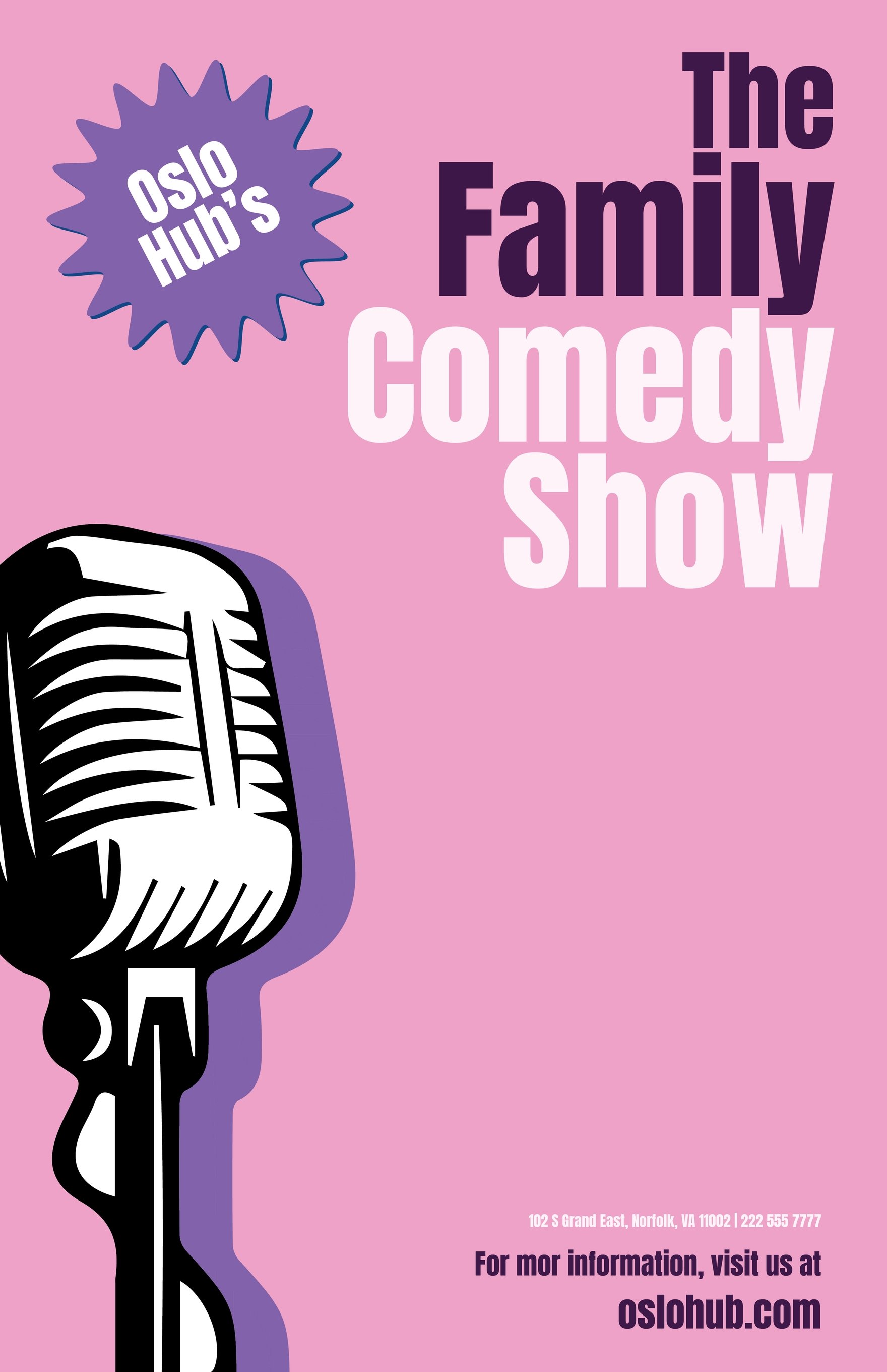 Family Comedy Show Poster