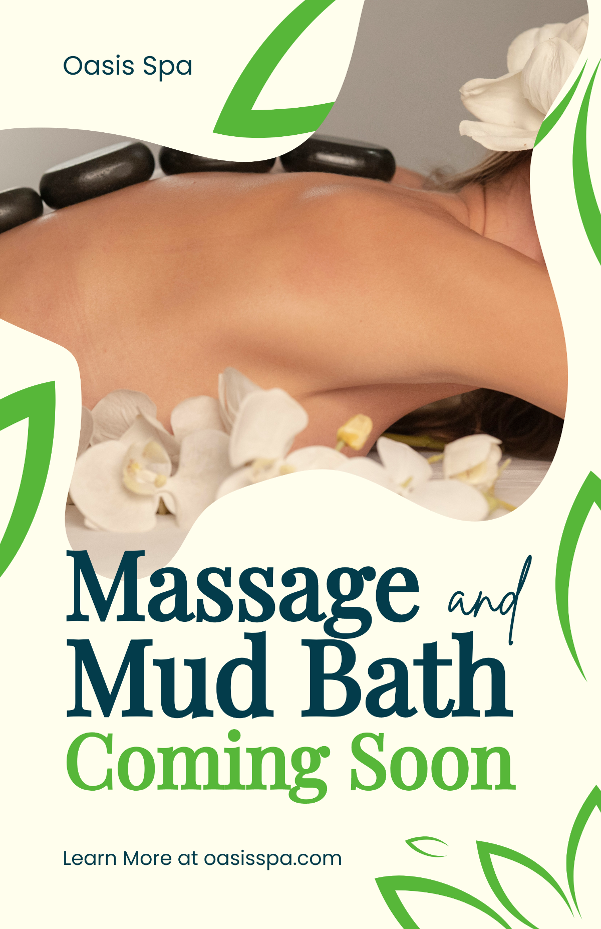 Spa Coming Soon Poster Template