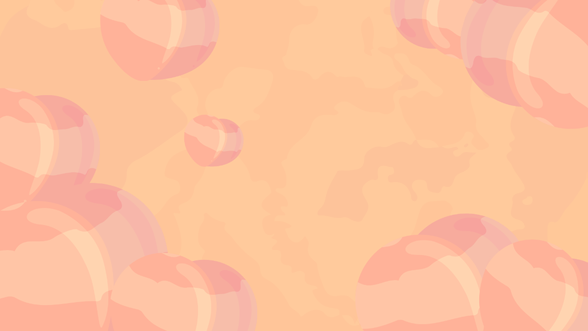 Peach Watercolor Background Template