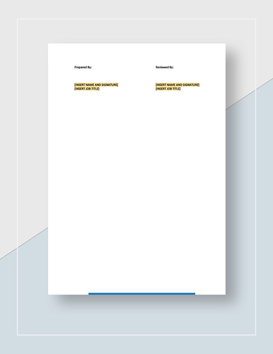 Treasurer Report Template - Google Docs, Word, Apple Pages | Template.net