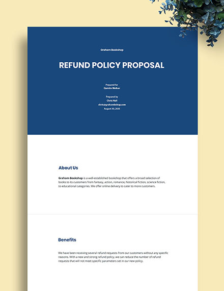 Policy Proposal