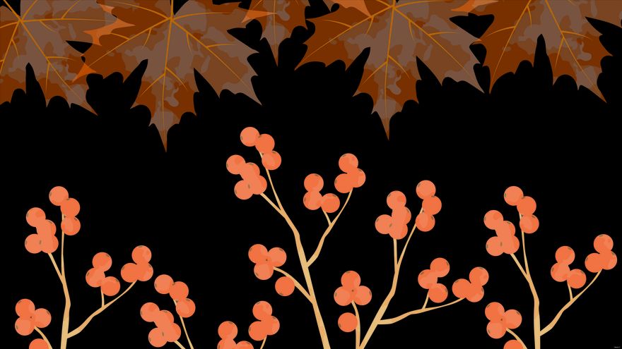 Free Autumn Watercolor Background in Illustrator, EPS, SVG, JPG, PNG