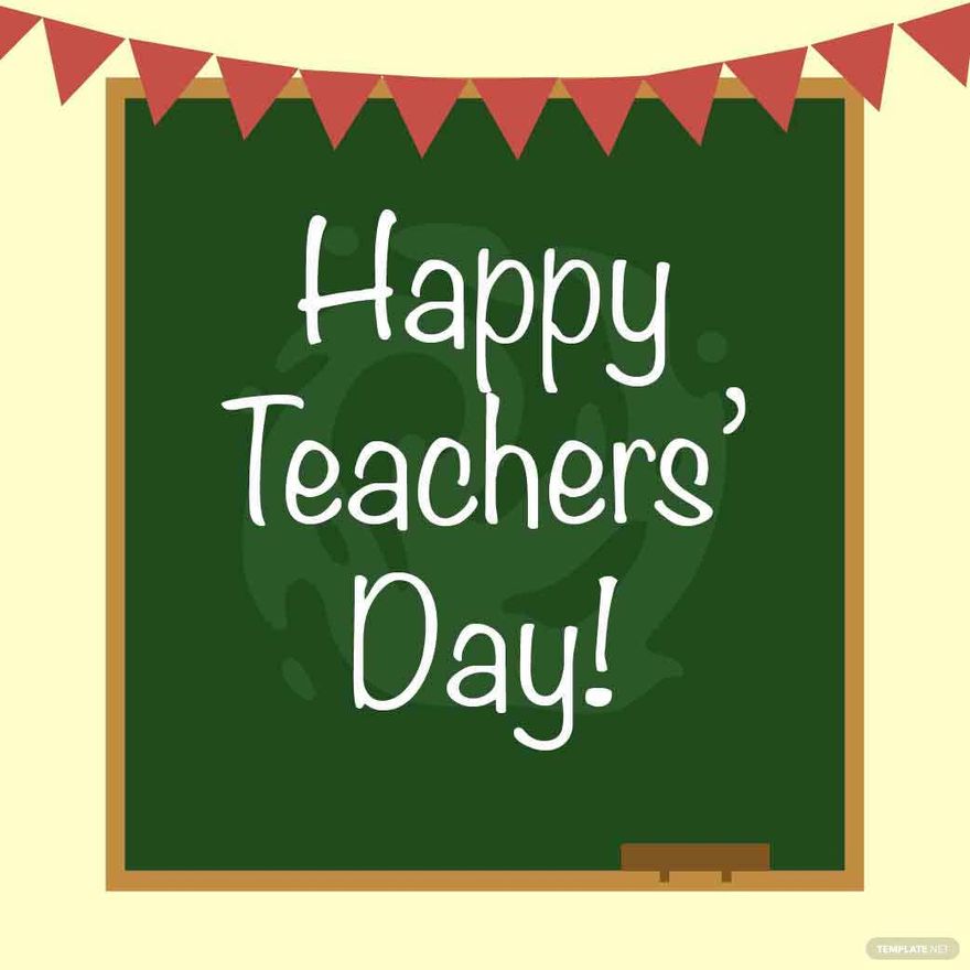 Teacher's Day Illustrator Template - Edit Online & Download Example ...