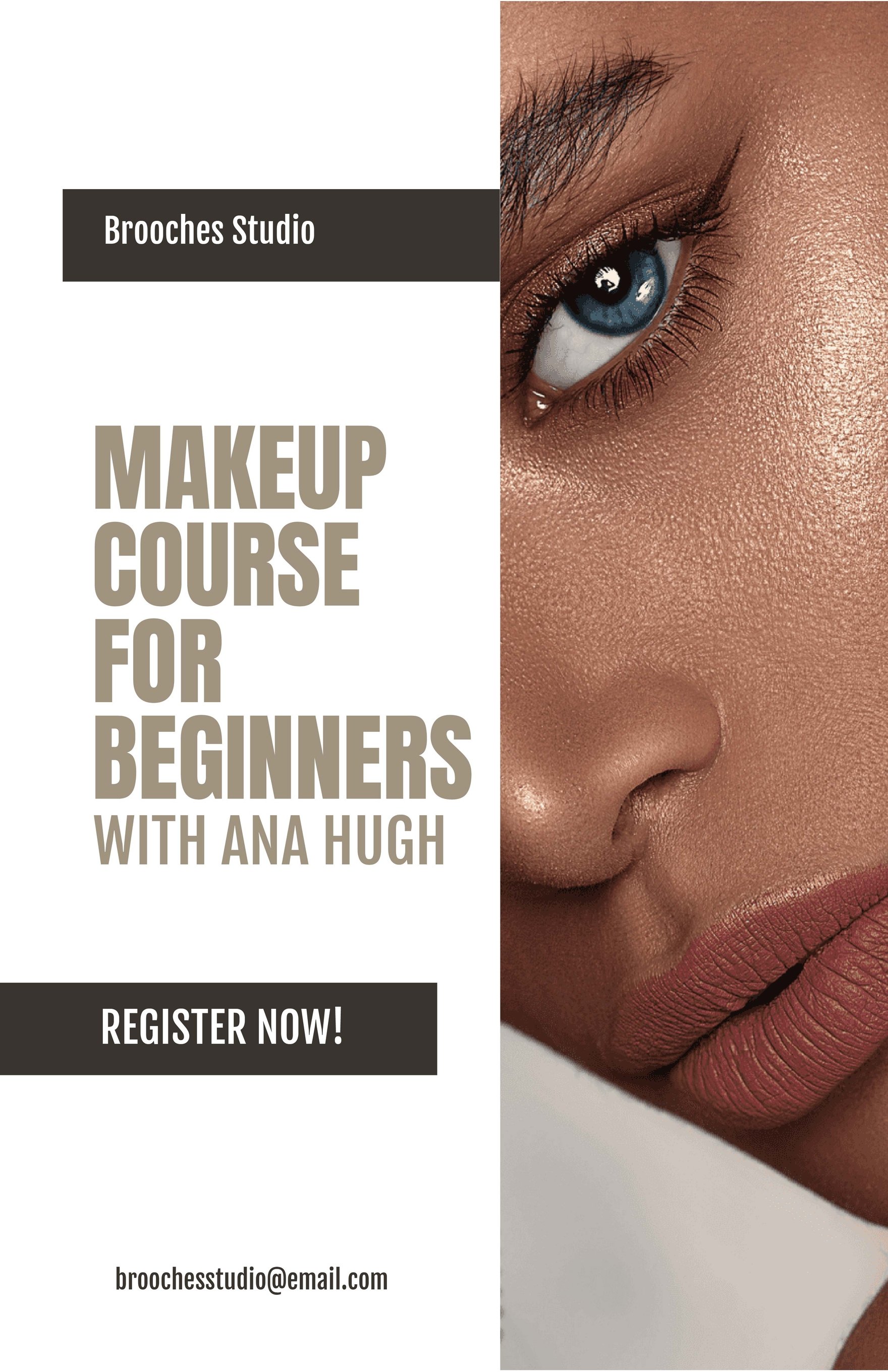 Makeup Course Poster