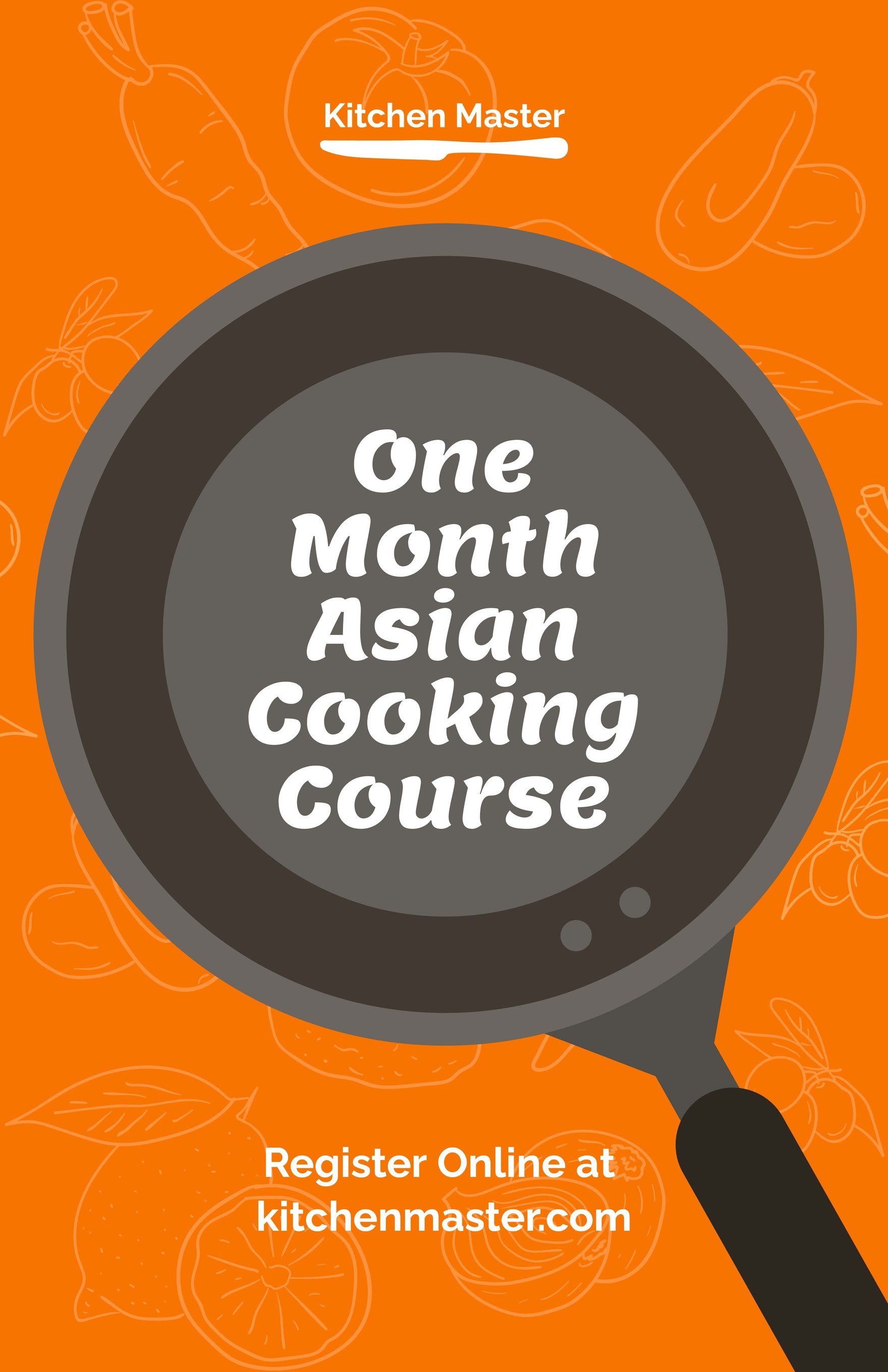 Cooking Course Poster Template