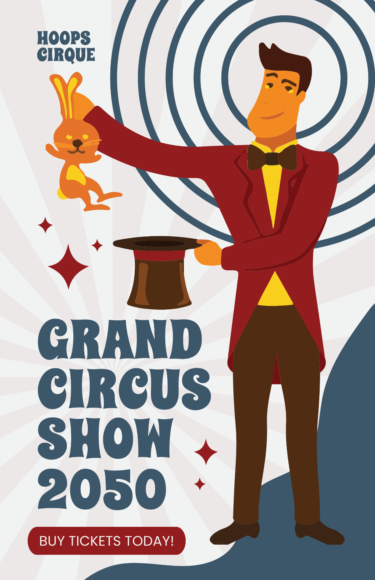 Free Circus Show Poster Template