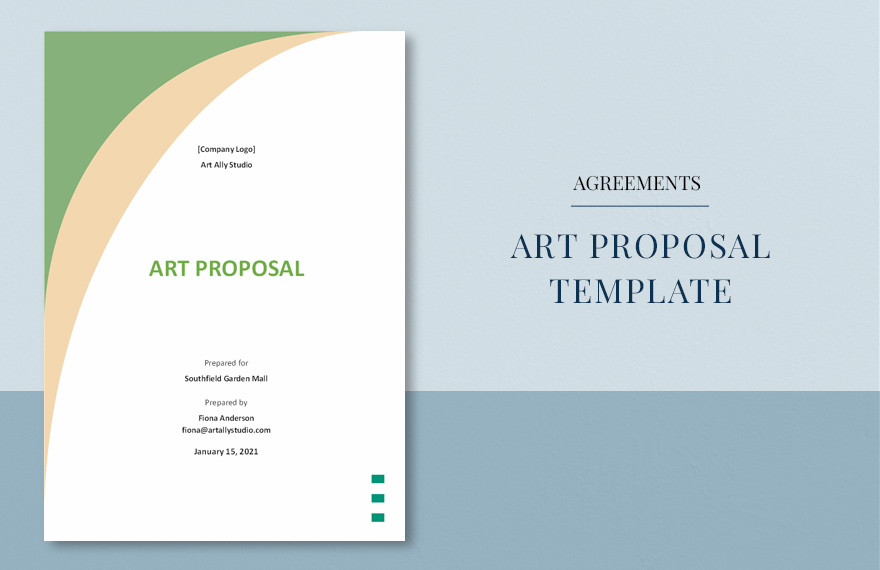 Art Proposal Template Download in Word Google Docs PDF Apple Pages