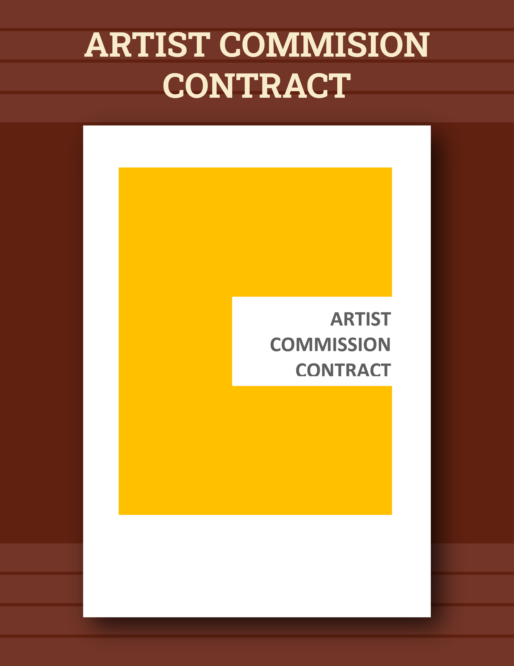 Artist Commission Contract Template in Google Docs, Word, Pages - Download | Template.net