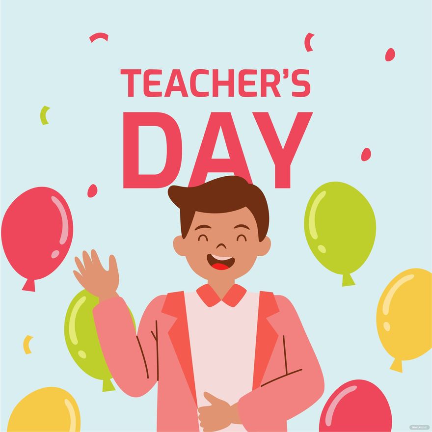 Teacher's Day Vector