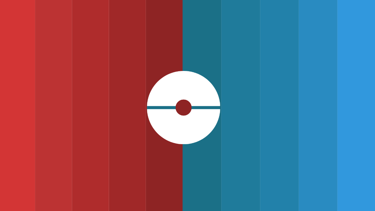Red And Blue Gradient Background Template