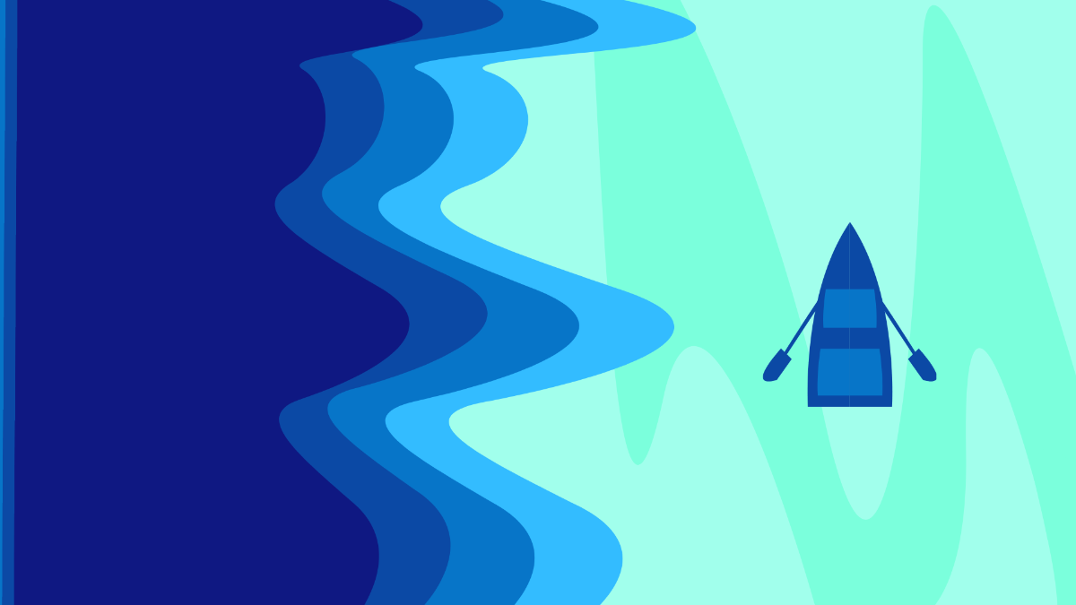 Aqua Blue Gradient Background
