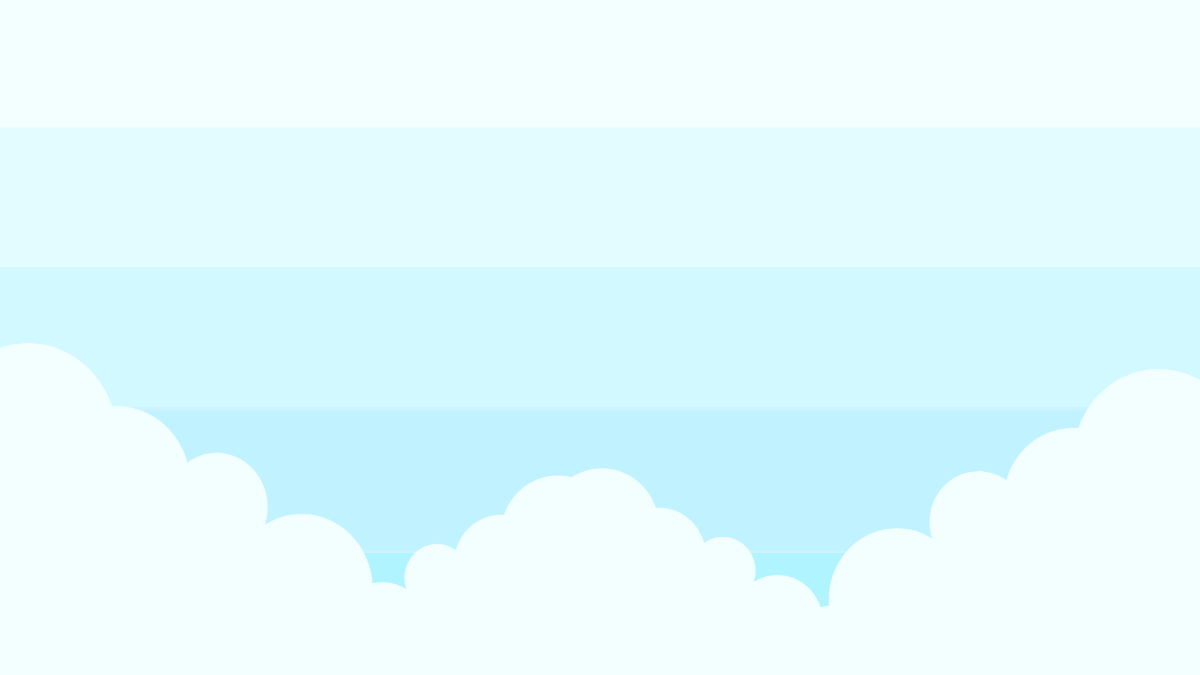 Sky Gradient Background Template