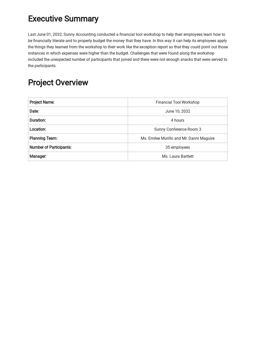 Exception Report Template Free Pdf Word Doc Apple Mac - vrogue.co