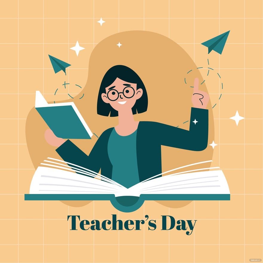 Free Teachers Day Clip Art in Illustrator, PSD, EPS, SVG, JPG, PNG