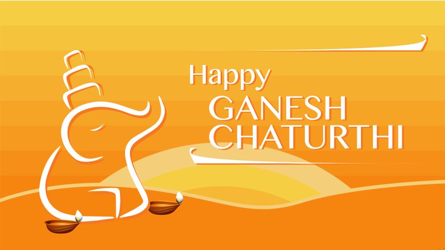 Ganesh Chaturthi Background