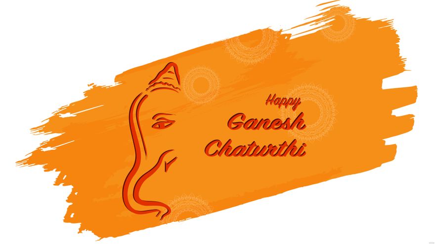Happy Ganesh Chaturthi Background