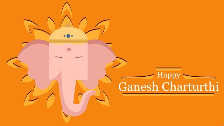 High Resolution Ganesh Chaturthi Background