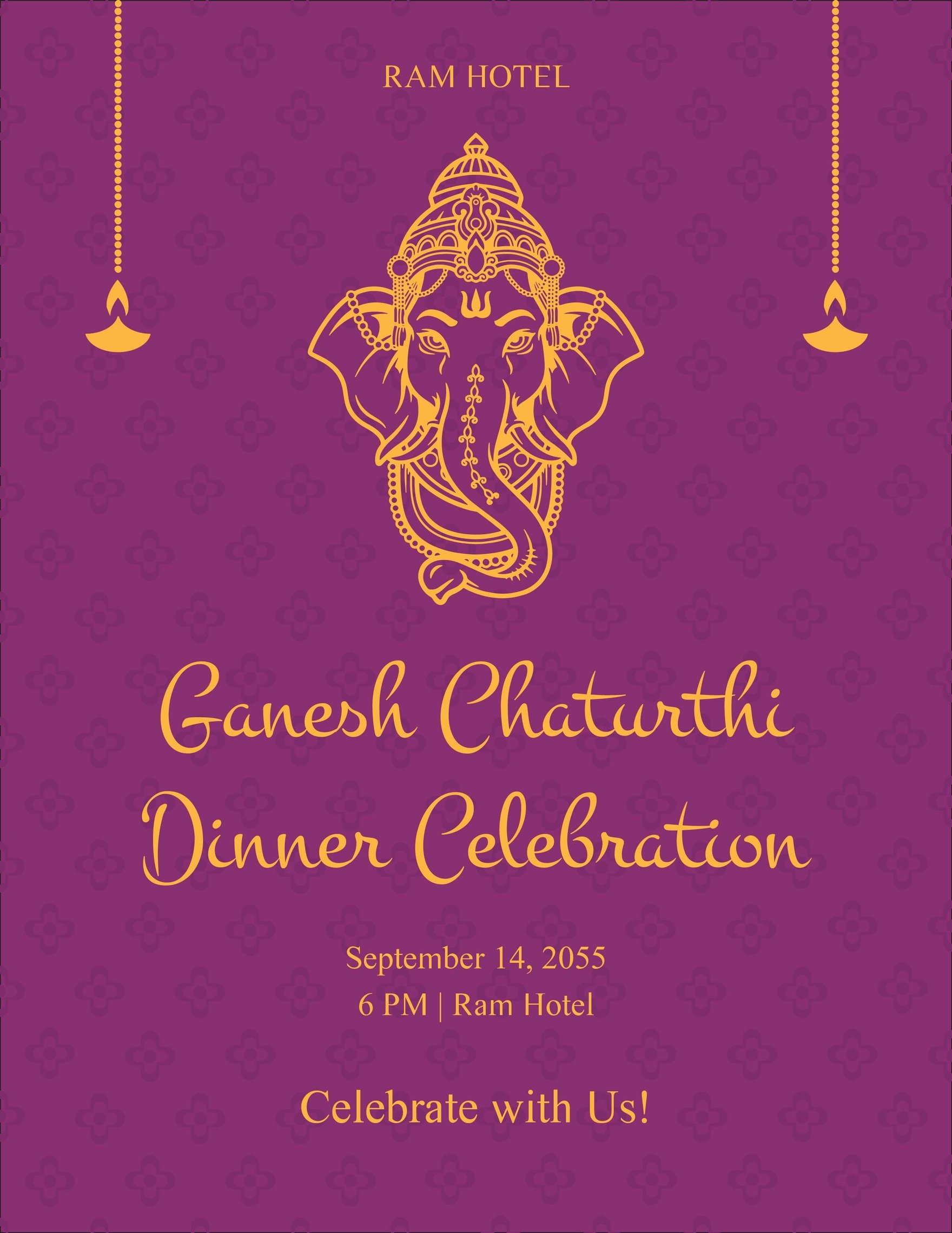 Ganesh Chaturthi Flyer