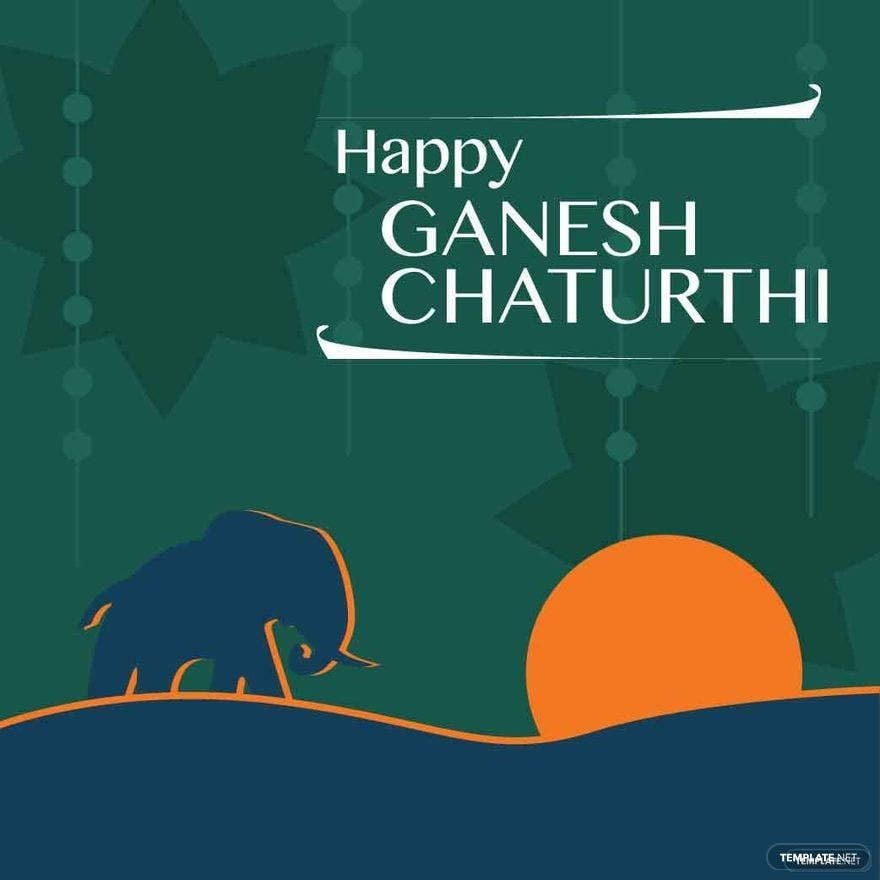 Happy Ganesh Chaturthi Vector