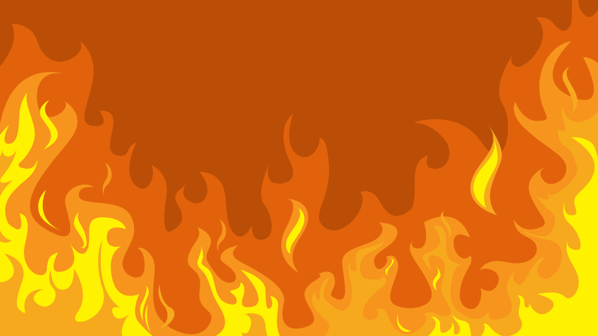 Fire Gradient Background Template