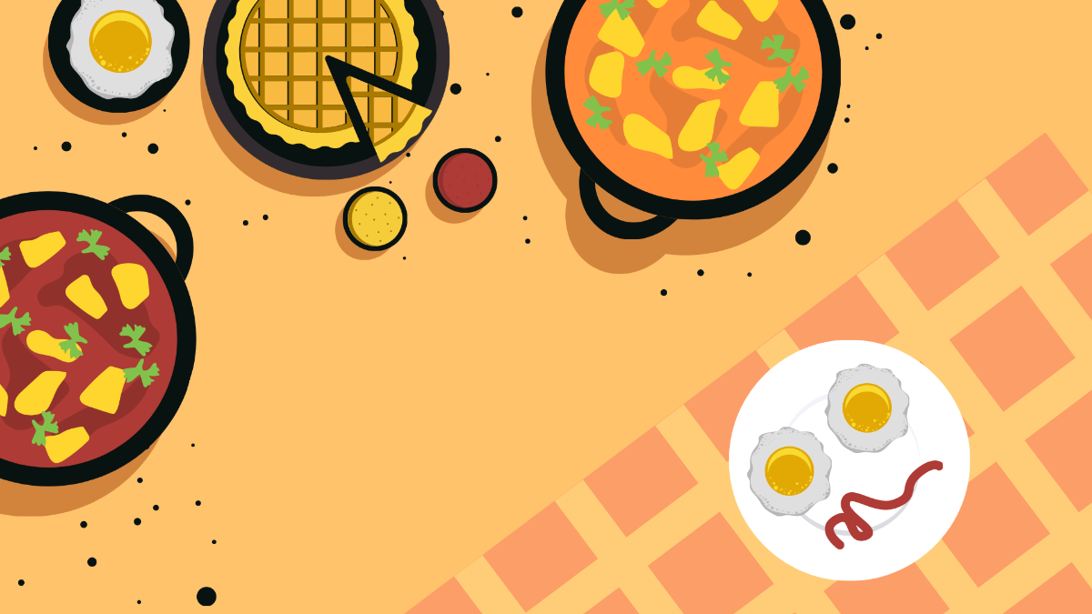 Food Background Template