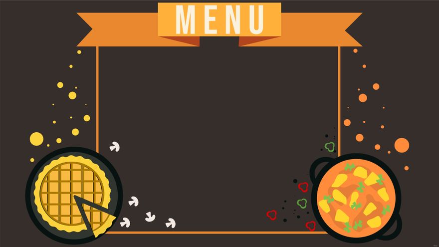 Food Background Presentation Template - Edit Online & Download Example