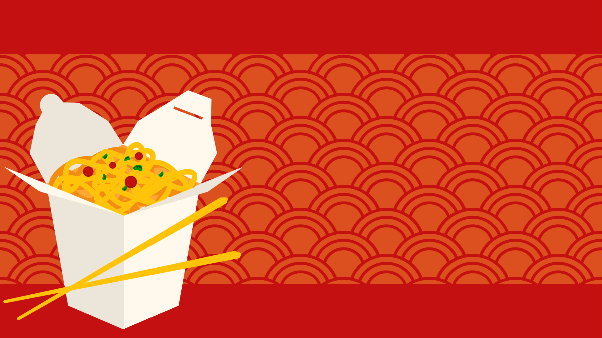Chinese Food Background