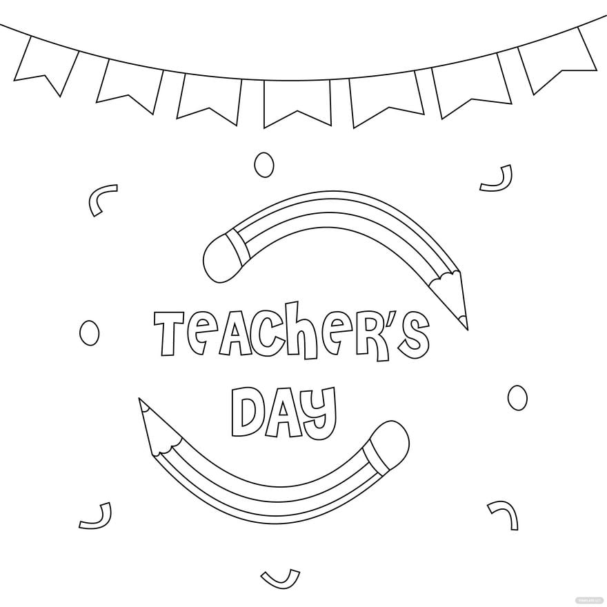 Teachers Day Promotional Drawing