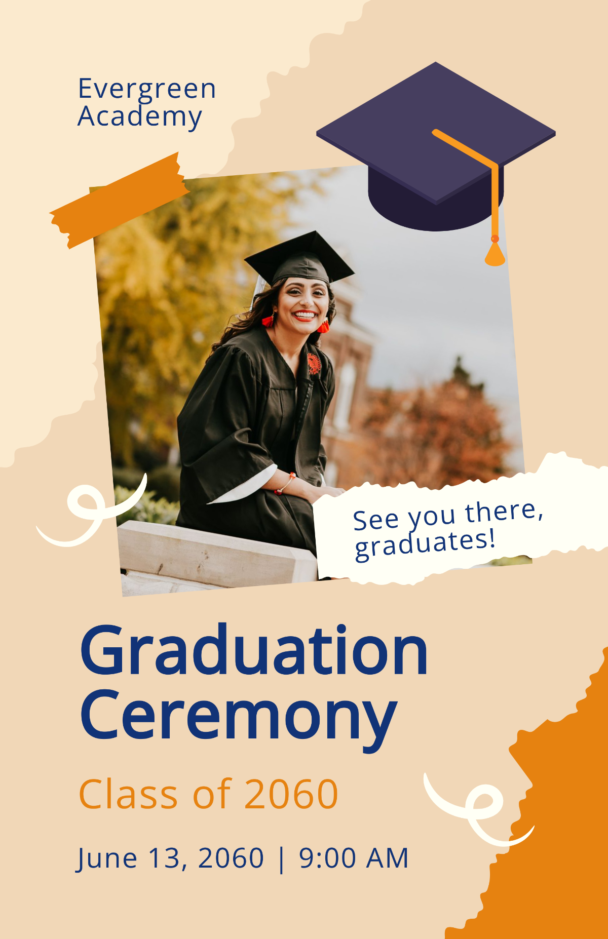 School Graduation Poster