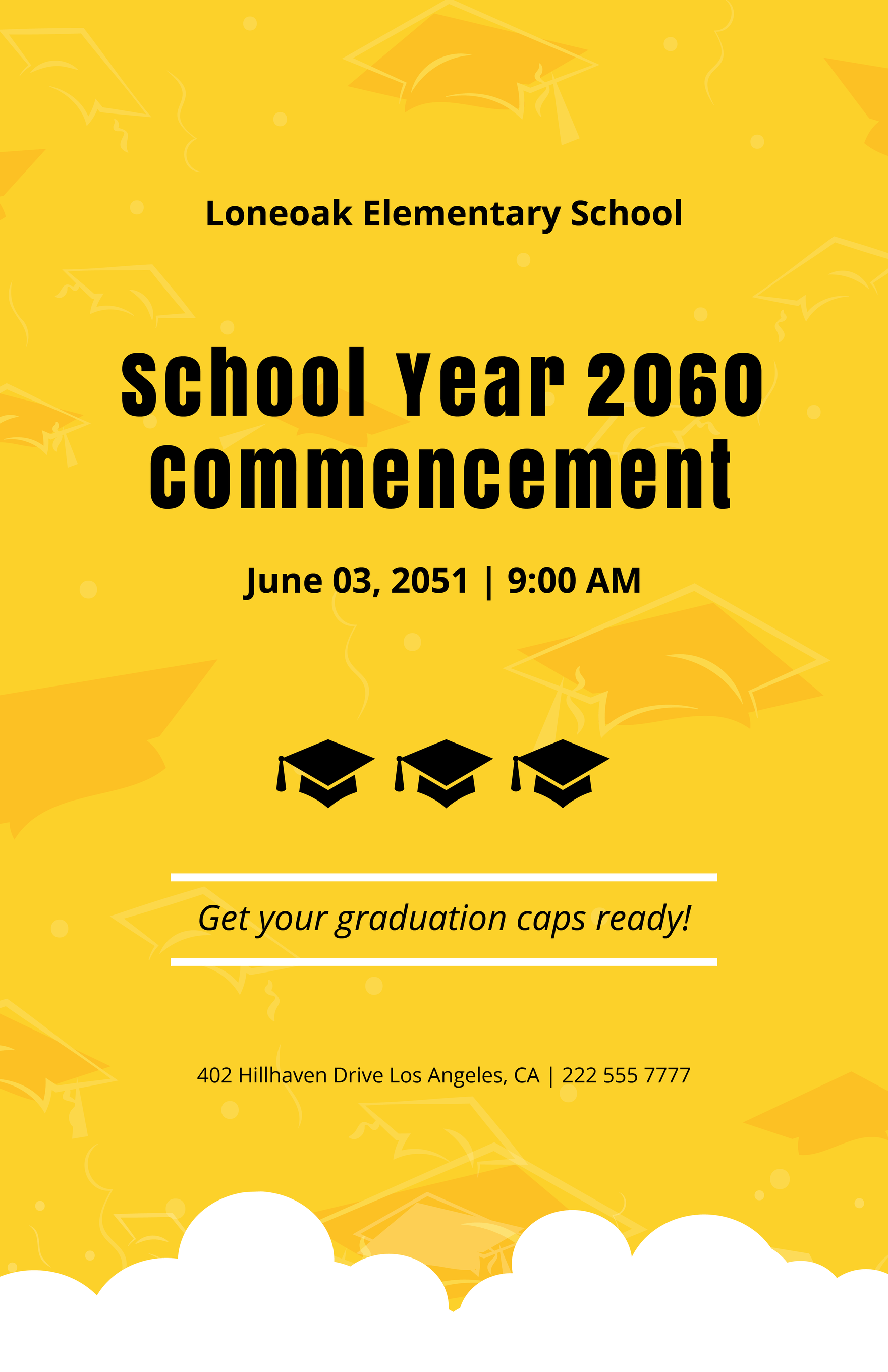 Free Graduation Poster Templates Editable And Printable Free Graduation Poster Templates Editable And Printable