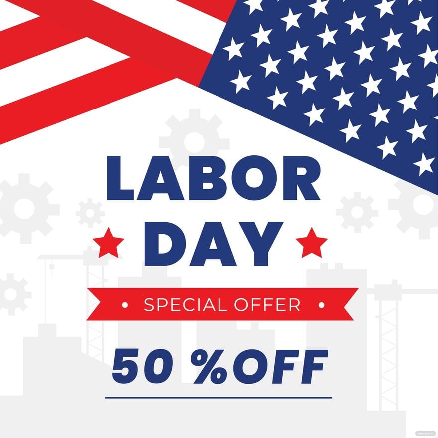 Labor Day Promotion Vector