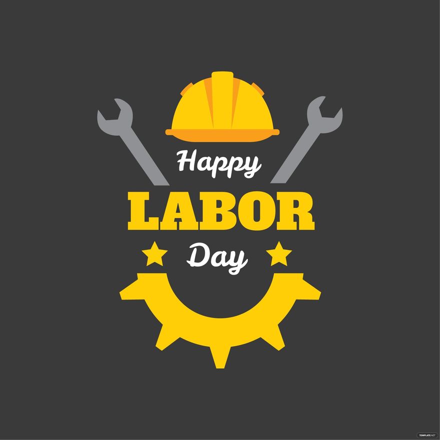 Labor Day Logo Vector