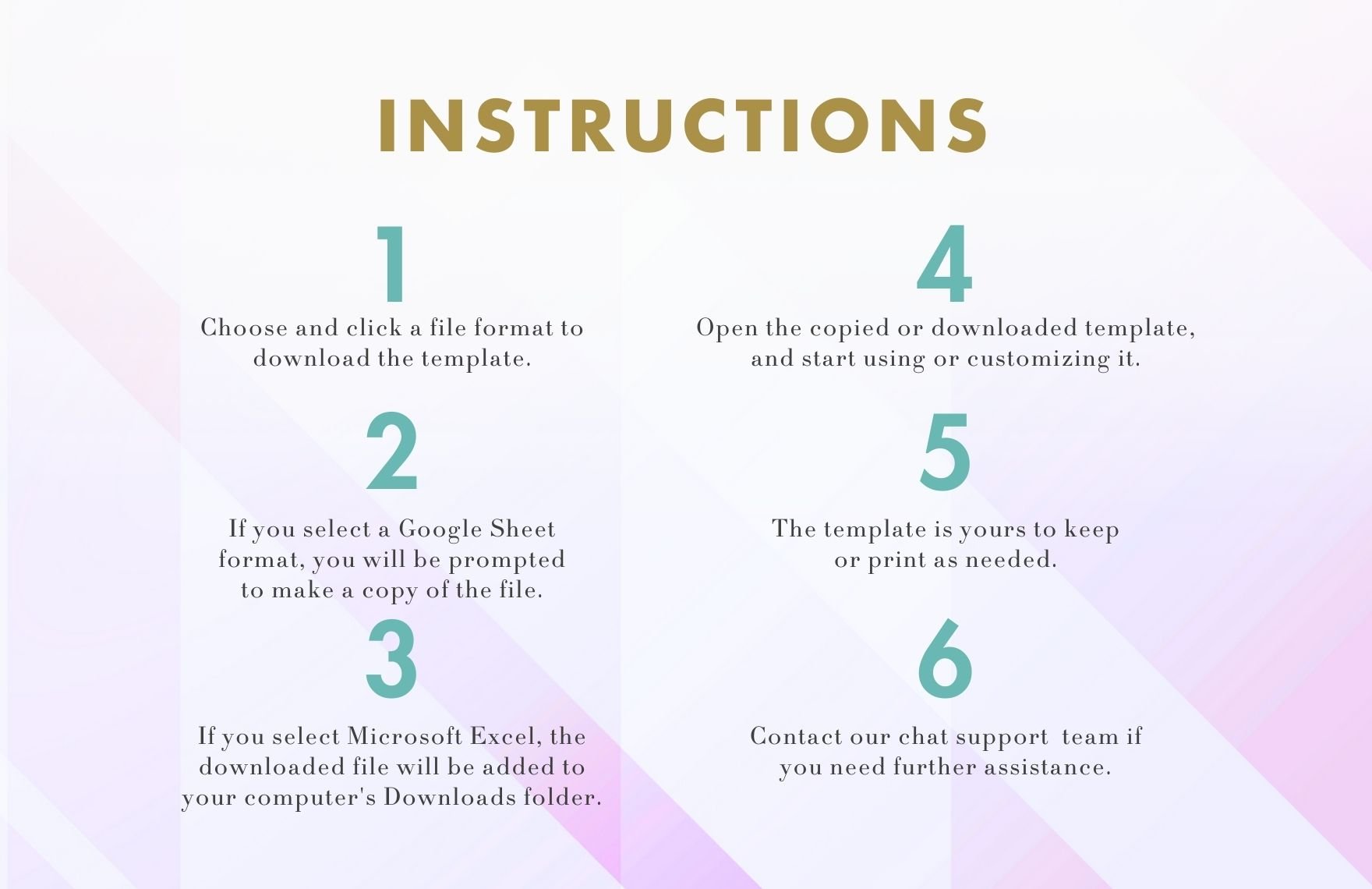 Business Financial Projection Template